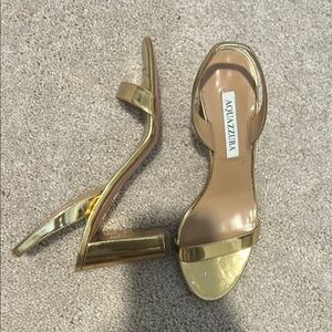 Aquazzura Gold Women's Heels